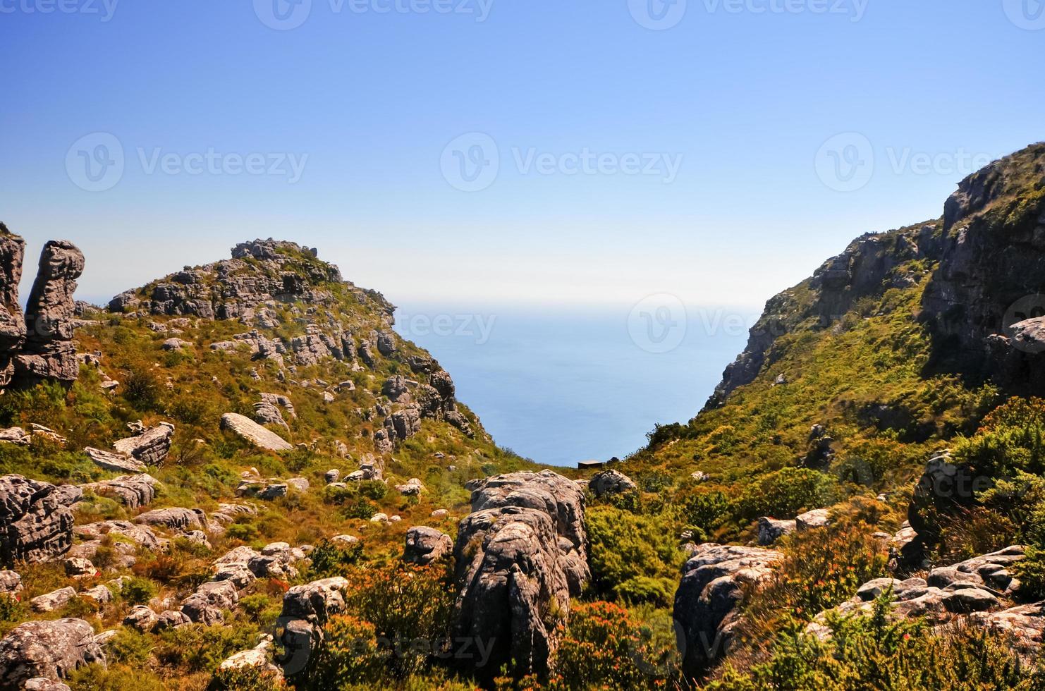 Table Mountain in Cape Town photo