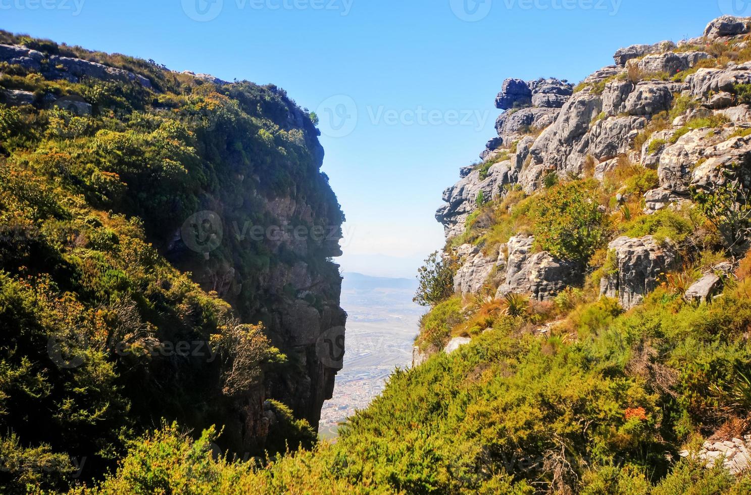 Table Mountain in Cape Town photo