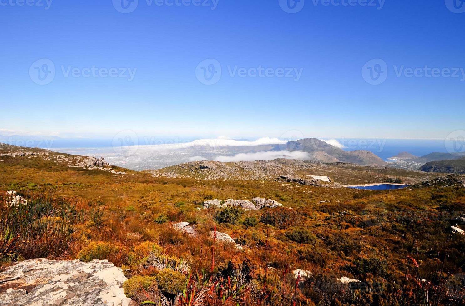 Table Mountain in Cape Town photo