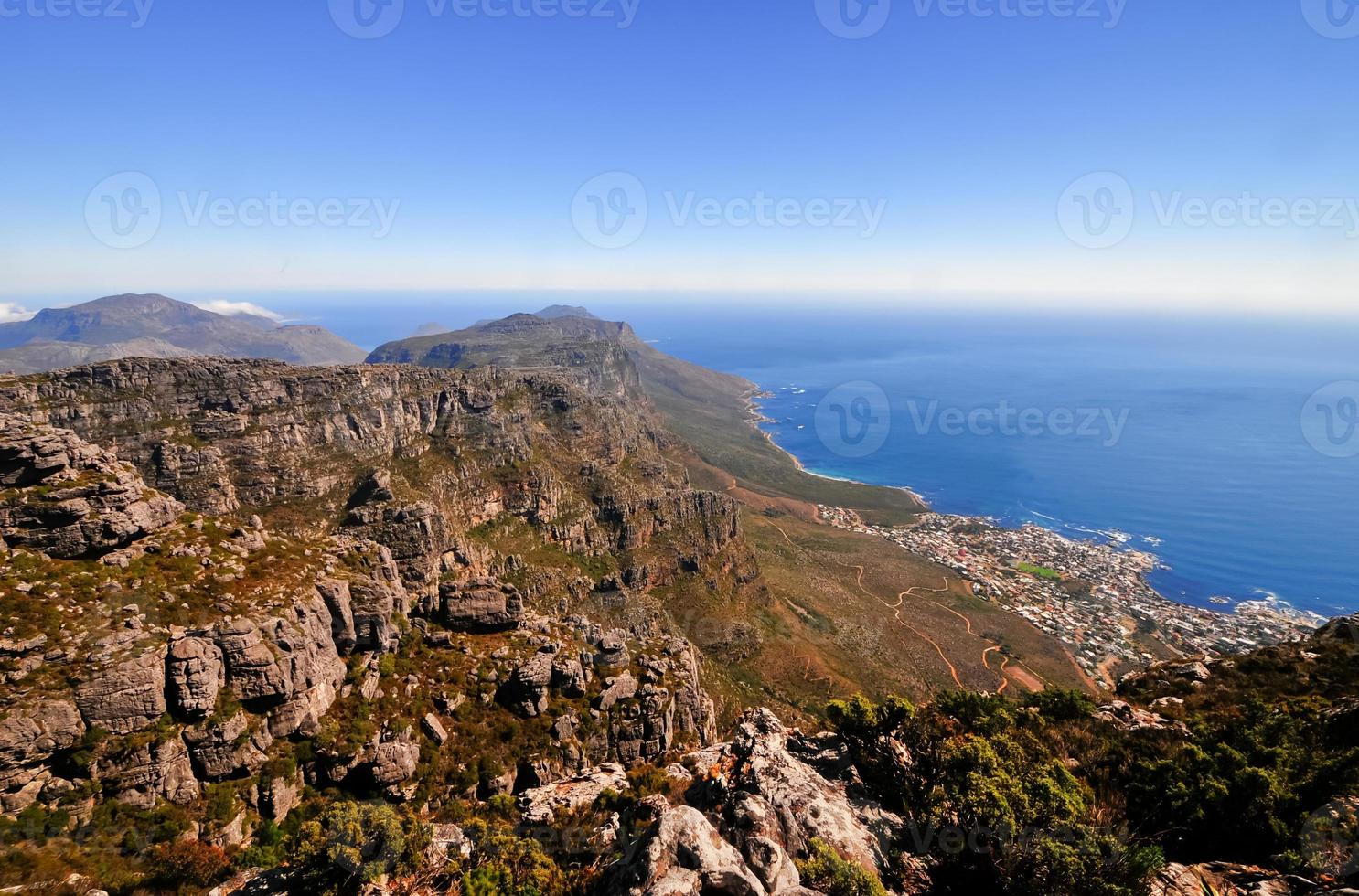 Table Mountain in Cape Town photo