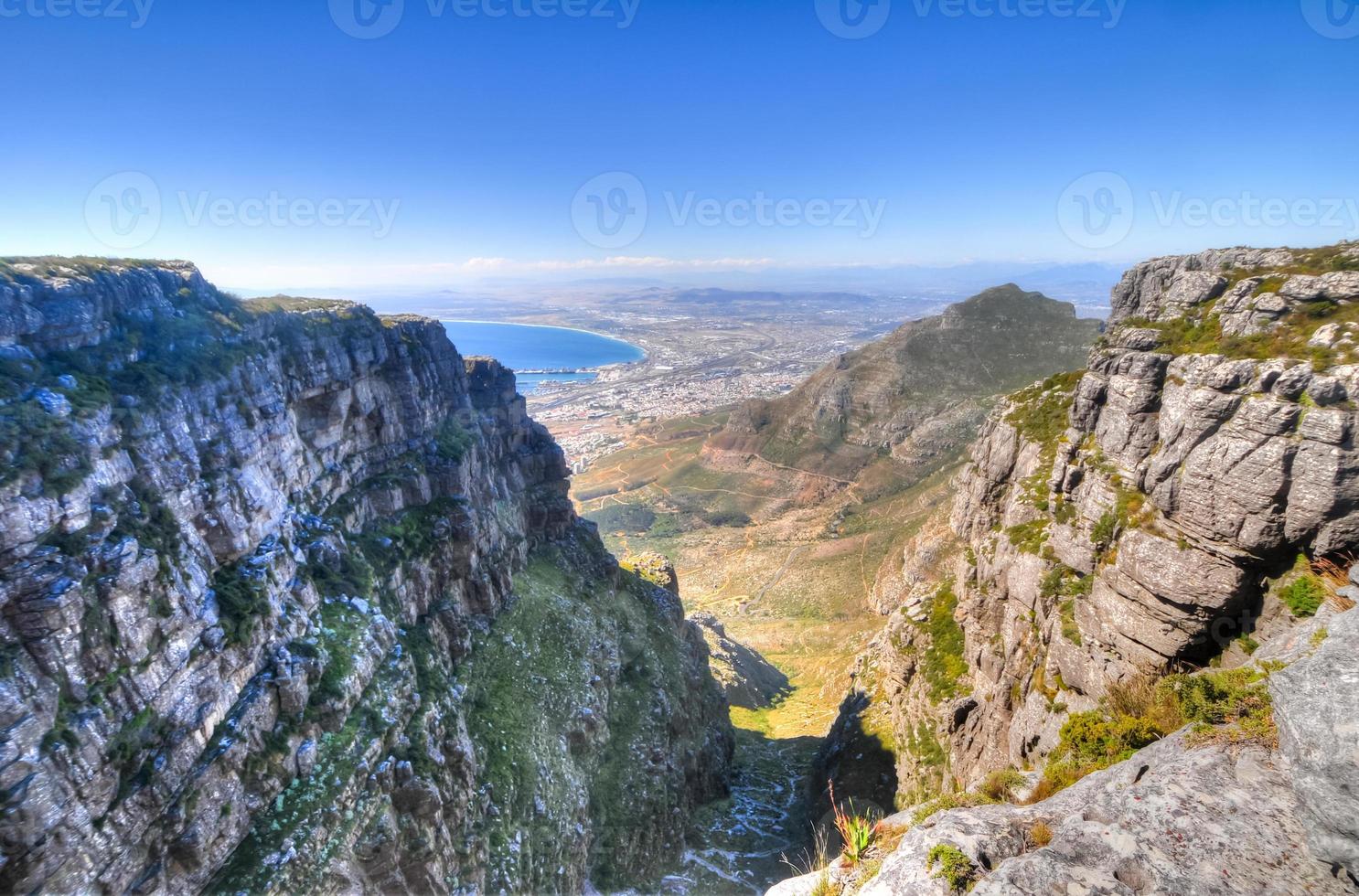 Table Mountain in Cape Town photo