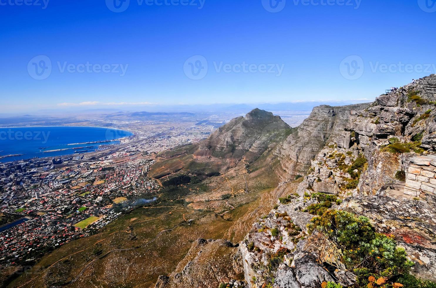 Table Mountain in Cape Town photo