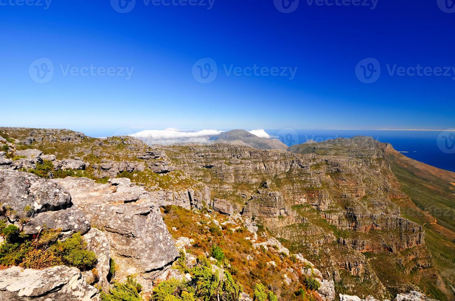 Table Mountain in Cape Town photo