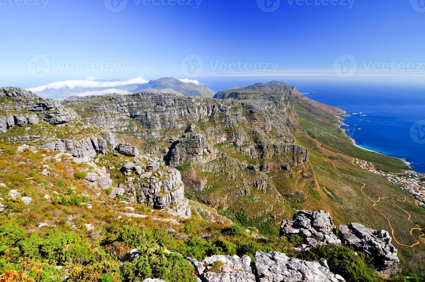 Table Mountain in Cape Town photo