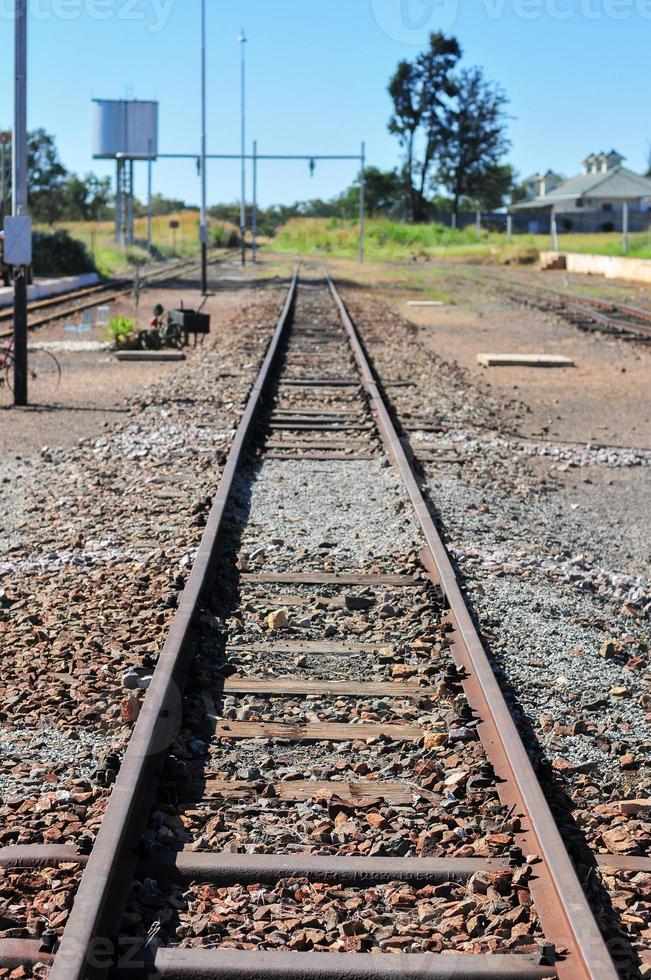 Cullinan Diamond Mine Railroad Tracks - South Africa photo