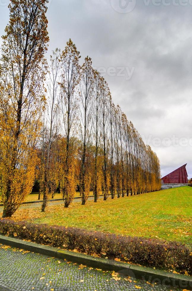 Soviet War Memorial in Treptower Park, Berlin, Germany Panorama photo