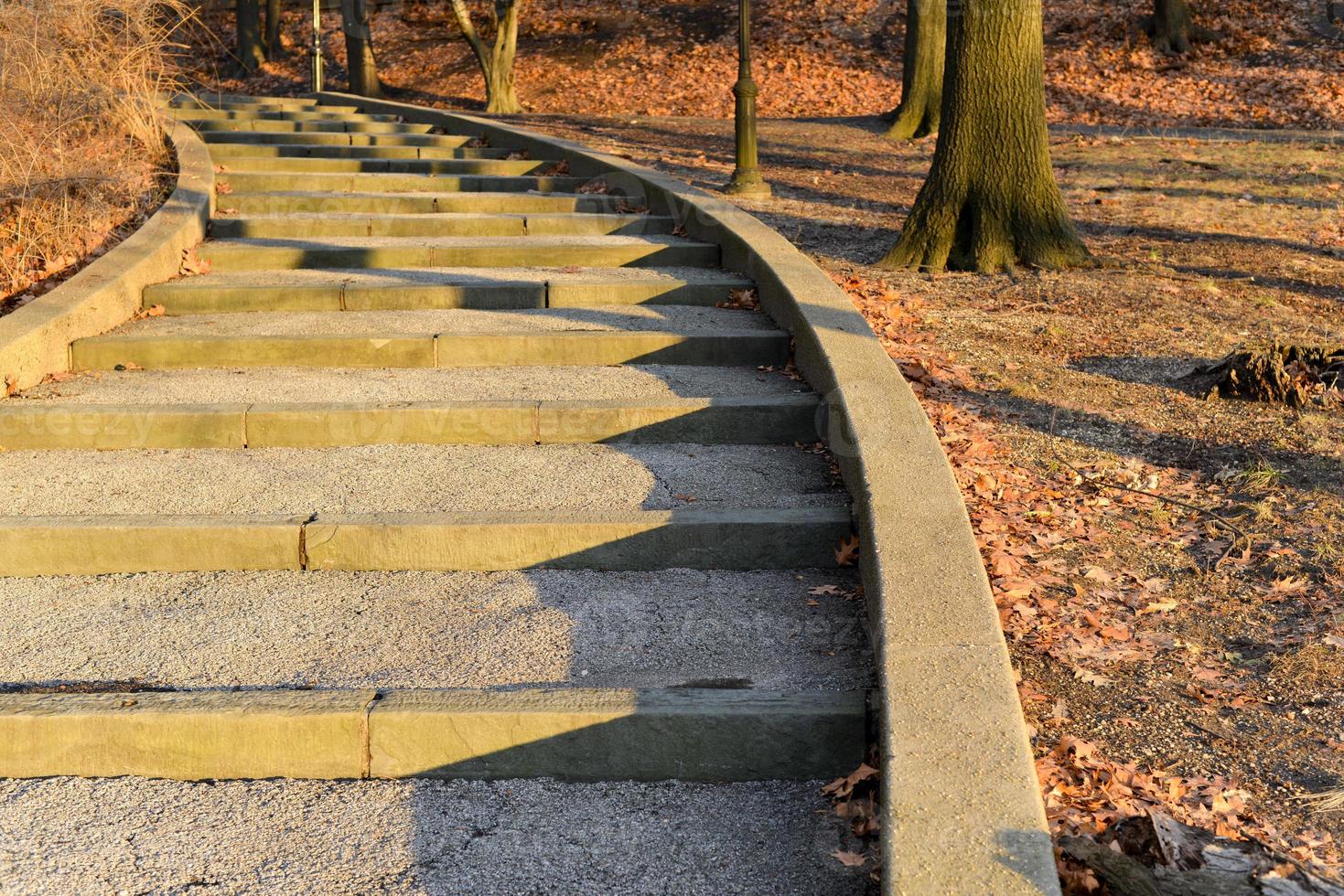 Stairs at Sunset photo