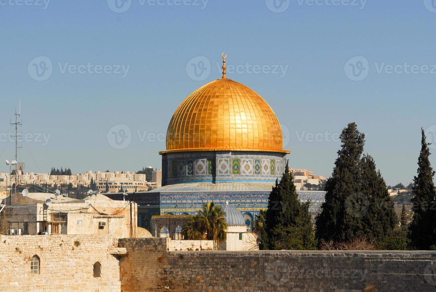 Dome of the Rock in Jerusalem, Israel photo