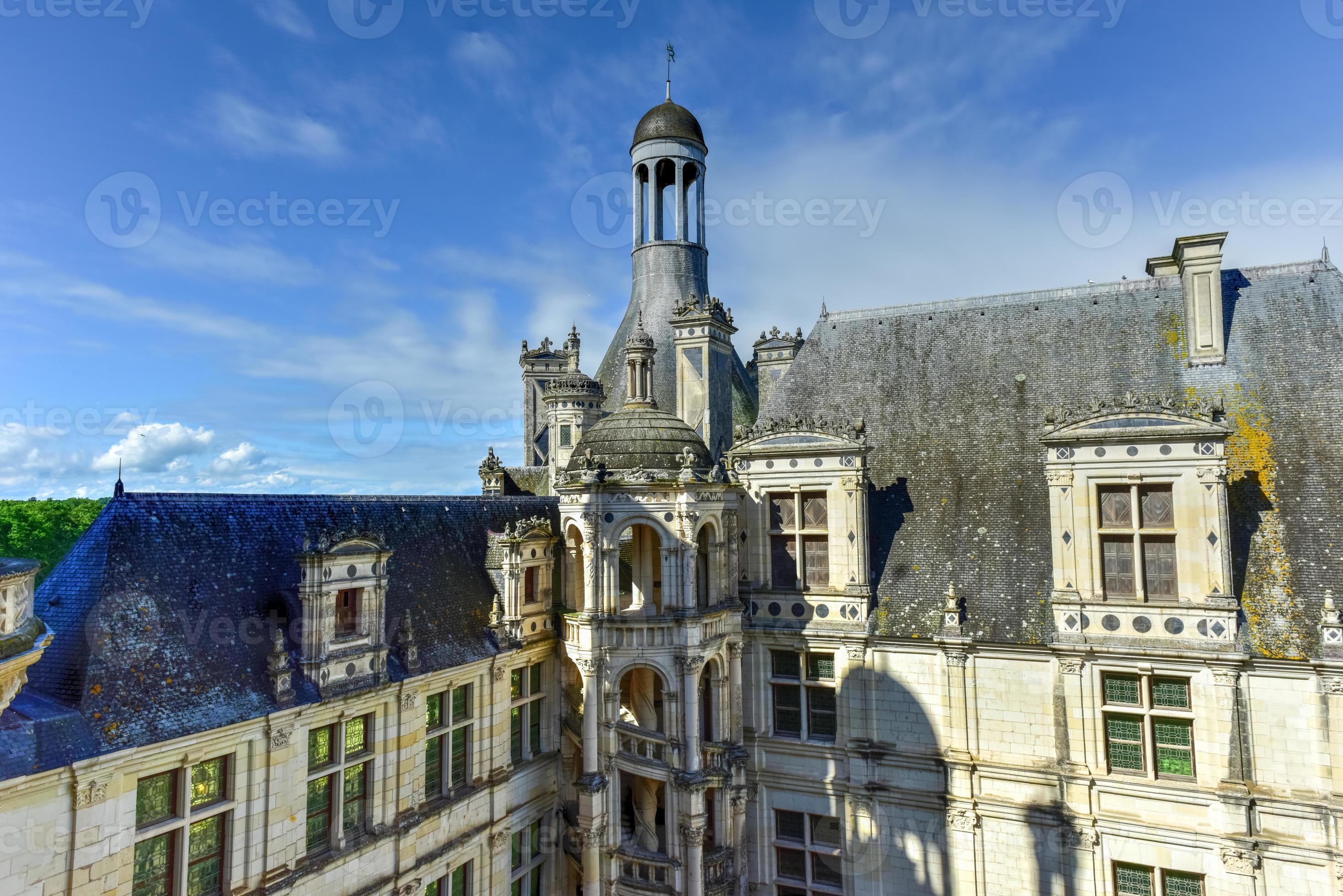 chateau de chambord, el castillo más grande del valle del loira. un