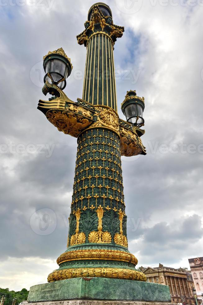 The Place de la Concorde is one of the major public squares in Paris, France. photo