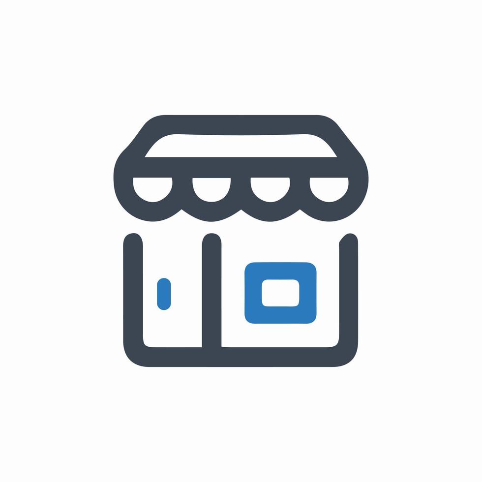 Market vector icon which can be easily modified or edit Premium Vector