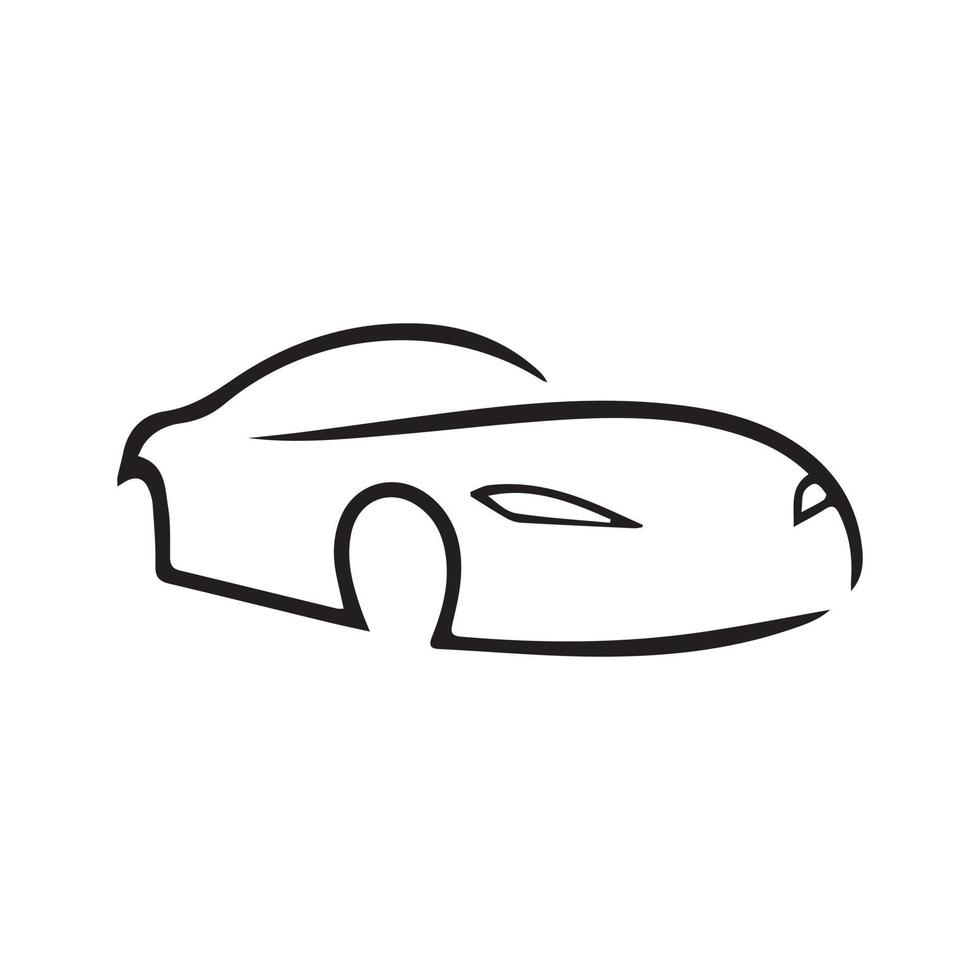 vector de diseño de icono de coche profesional