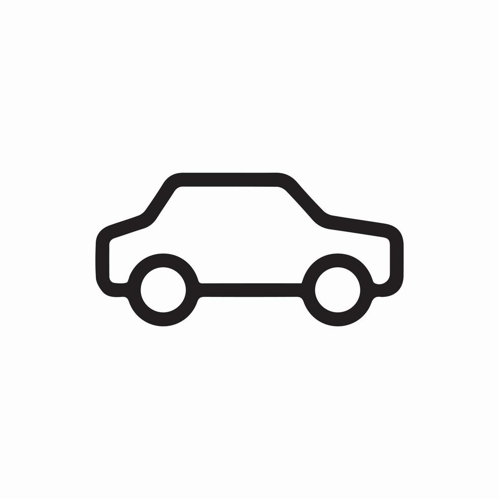 vector de diseño de icono de coche profesional