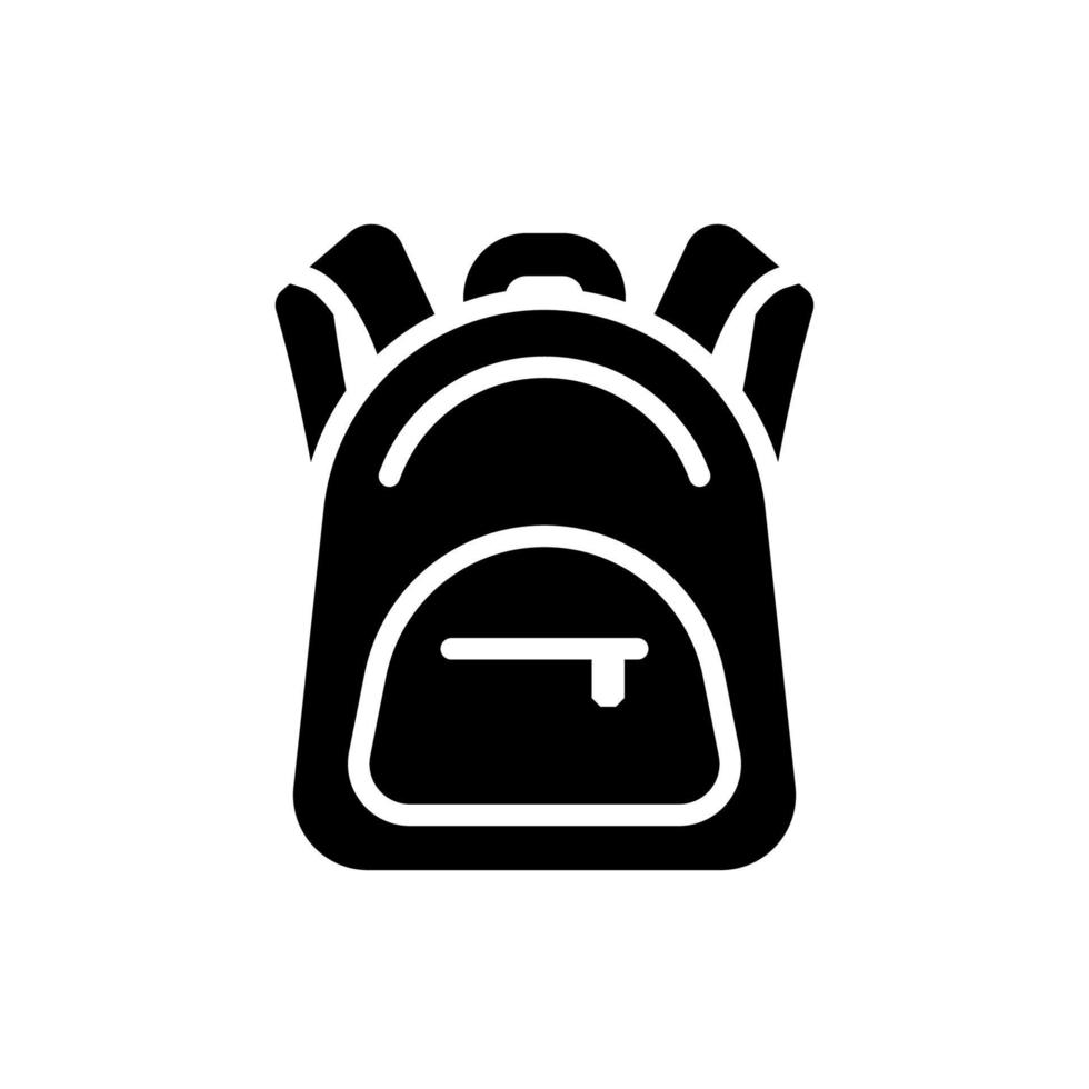 bag school icon vector illustration design