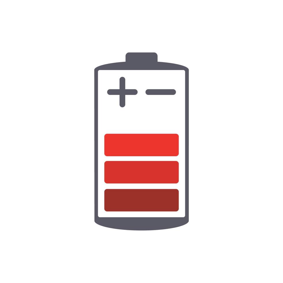 battery icon design vector template
