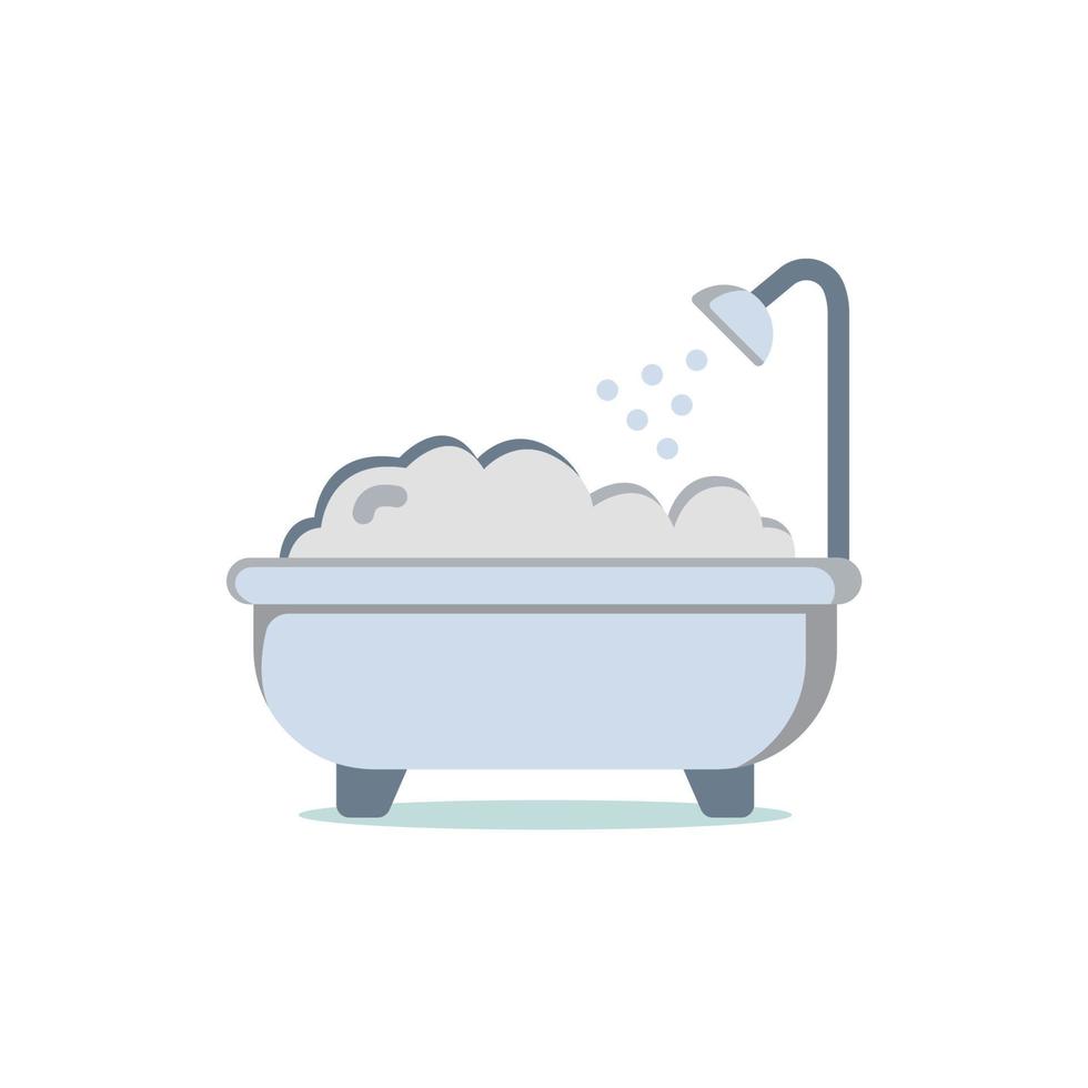 bathtub icon design vector template 16673310 Vector Art at Vecteezy