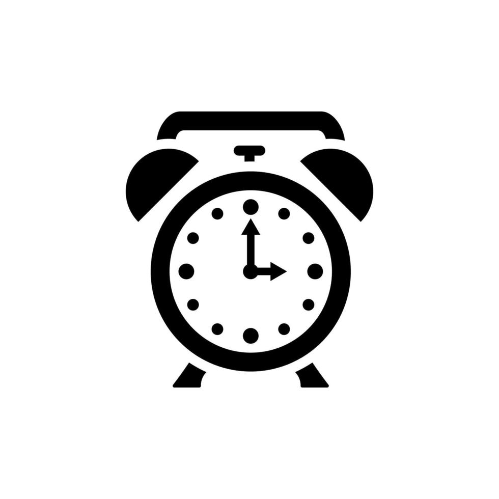 alarm clock icon vector illustration design