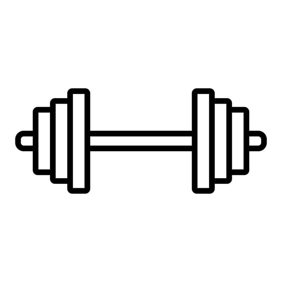 barbell icon design vector template