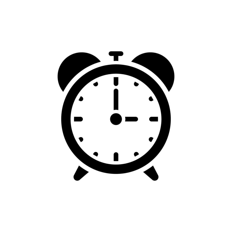 alarm clock icon vector illustration design
