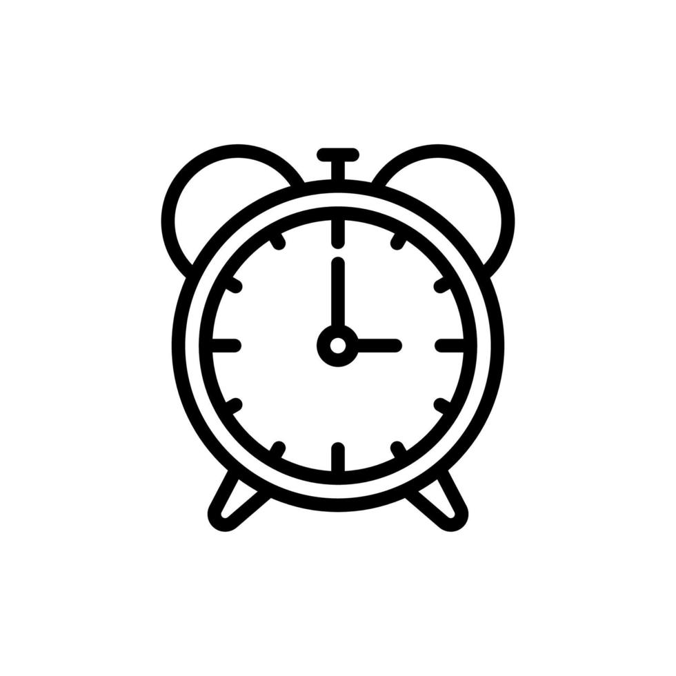 alarm clock icon vector illustration design