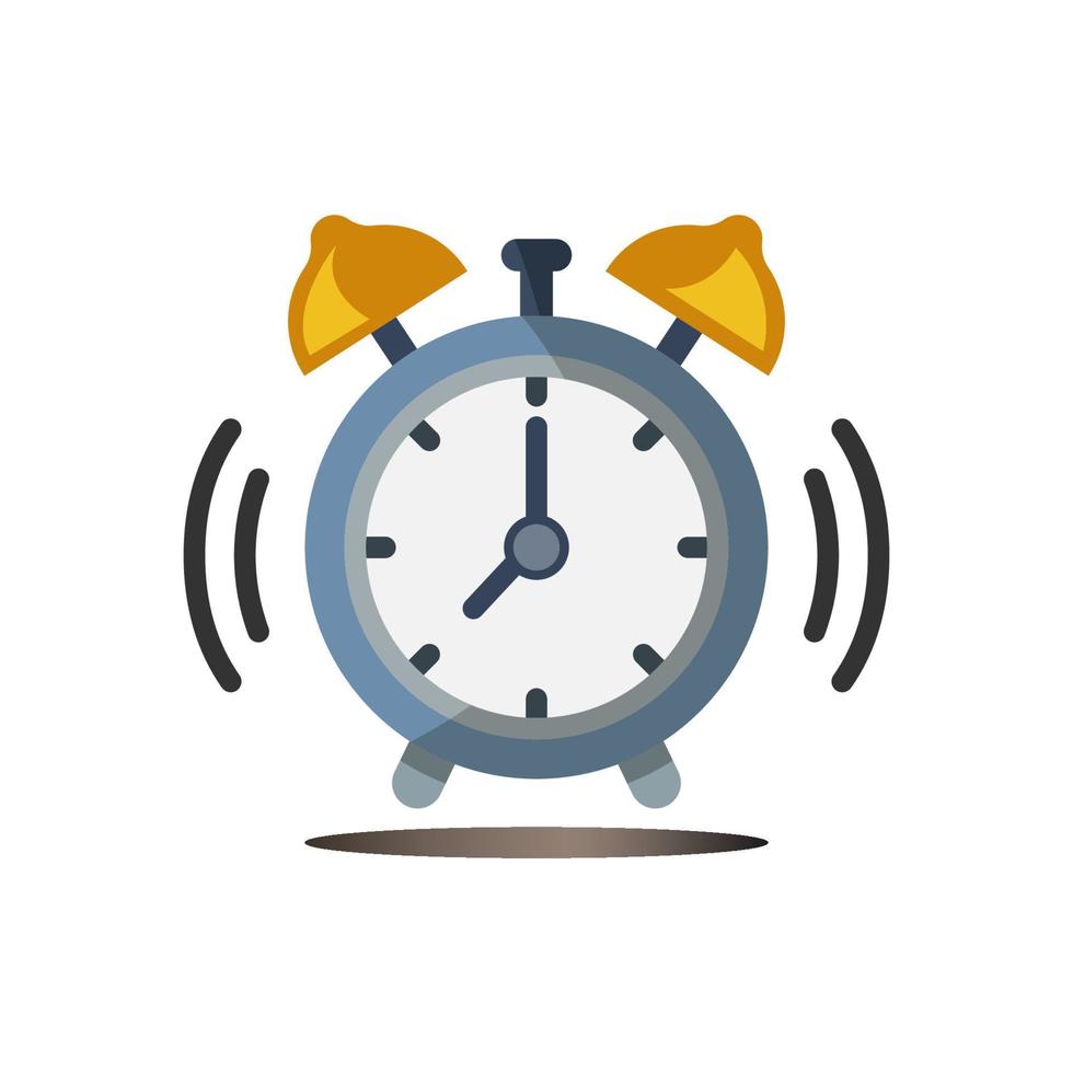 alarm clock icon vector illustration design