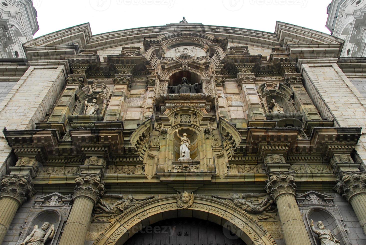 basílica catedral de lima, perú foto