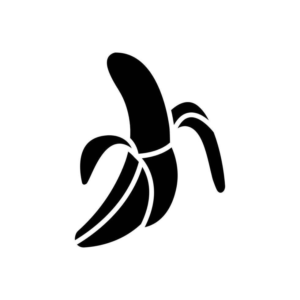 plantilla de vector de diseño de icono de plátano