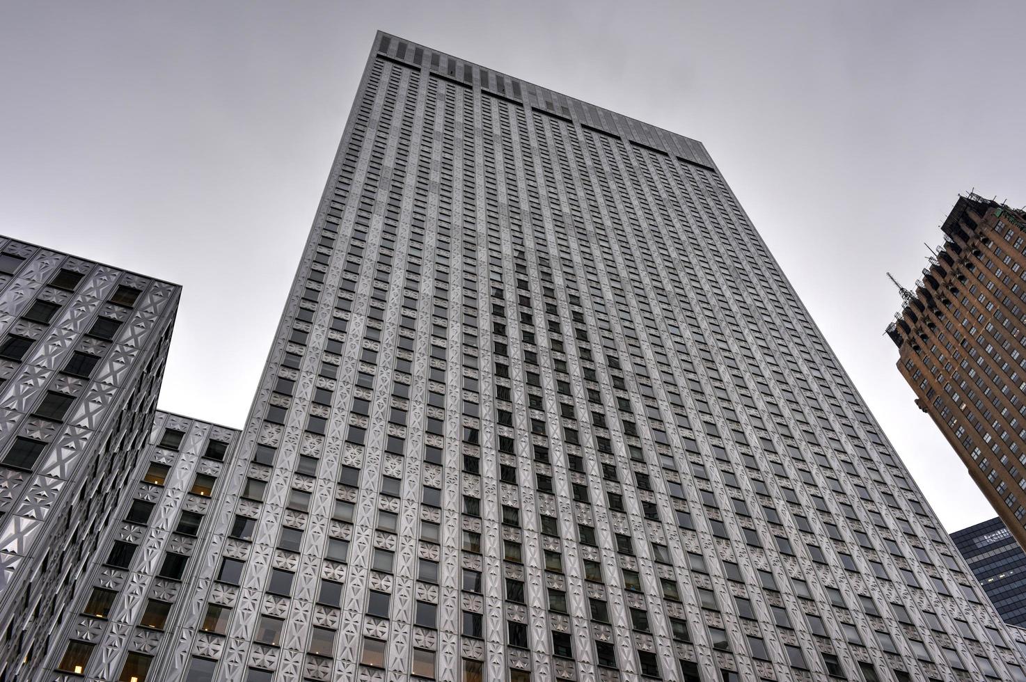 edificio de la compañía petrolera socony-mobil, nueva york, 2022 foto