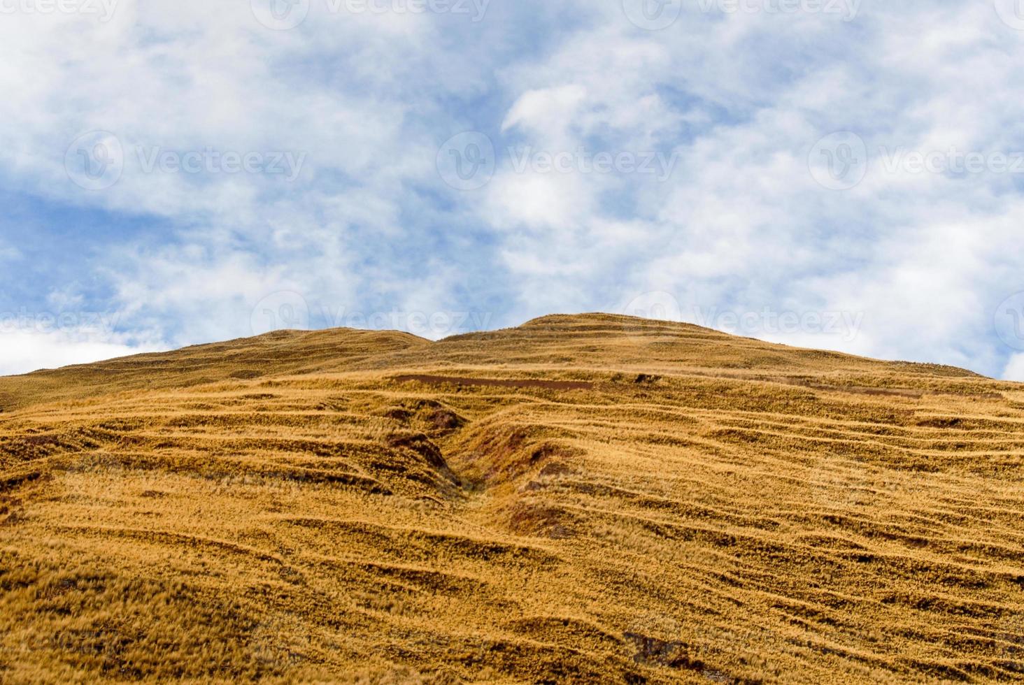 View along the Cusco-Puno Road, Peru photo