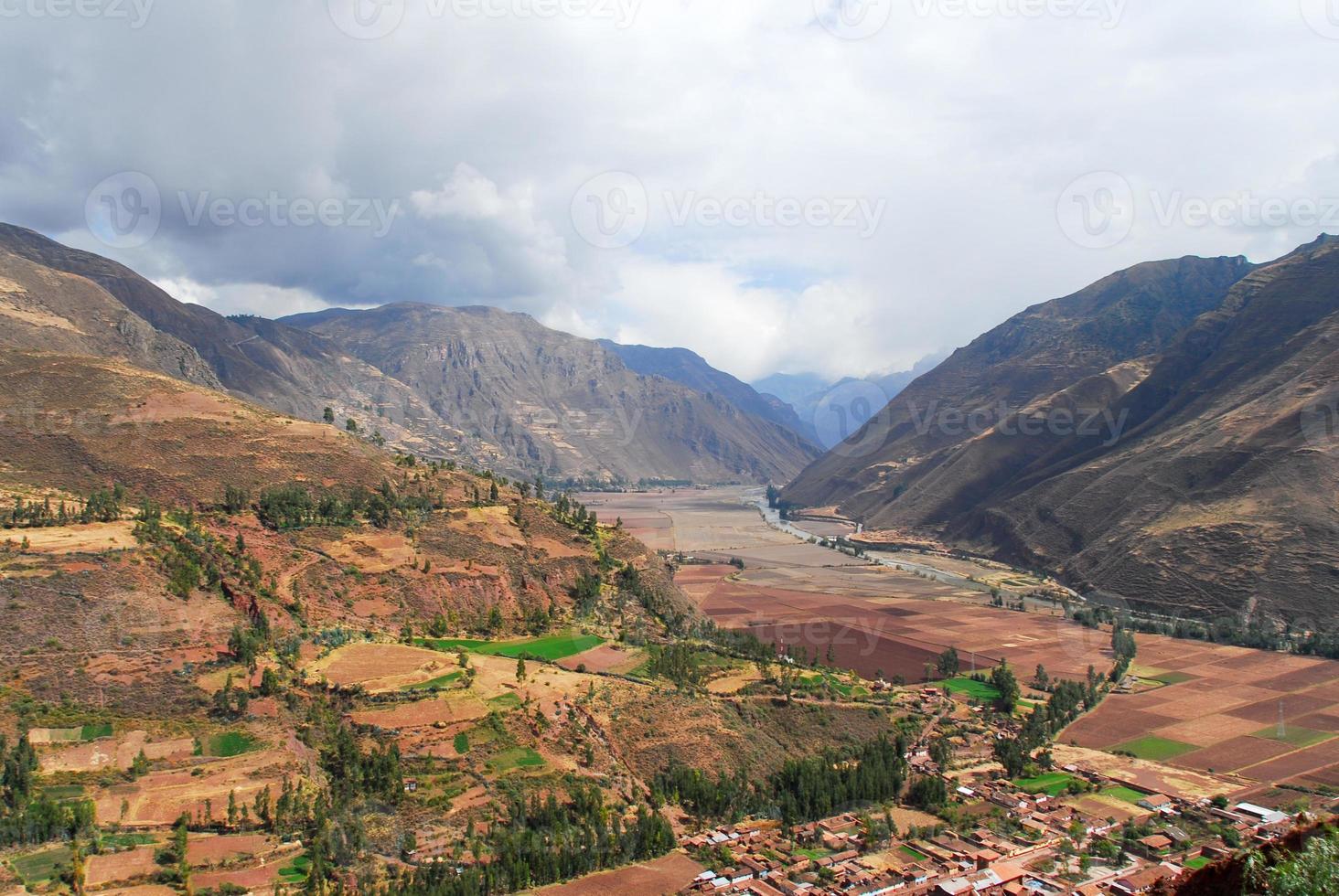 valle sagrado de los incas, perú foto