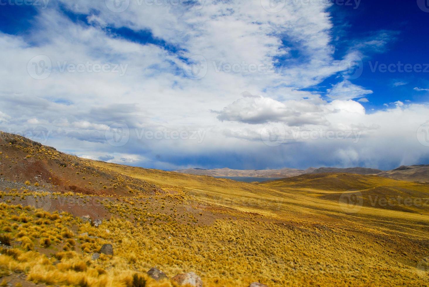 valle sagrado de los incas. cusco a puno, perú. foto