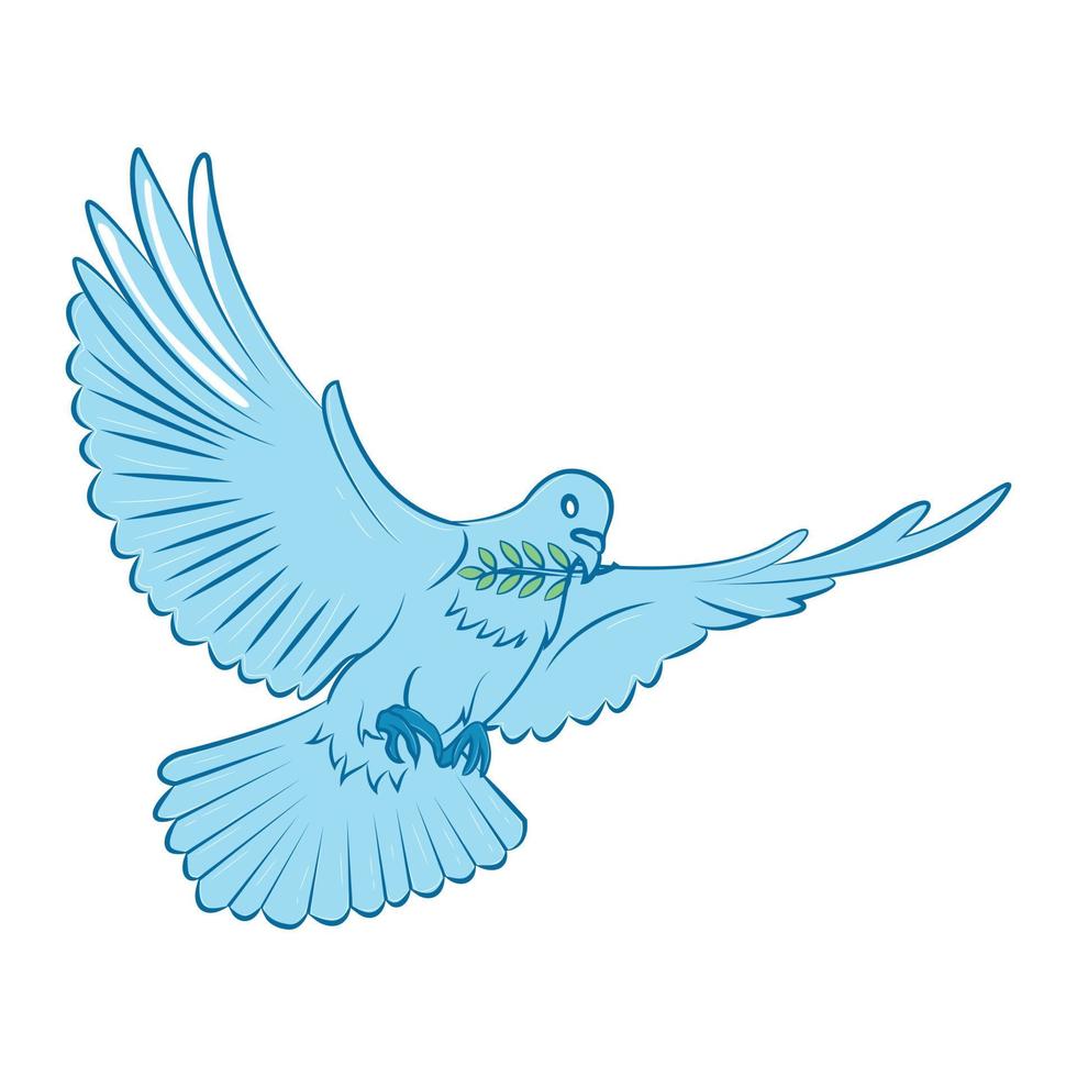 Dove Vector Illustration Design