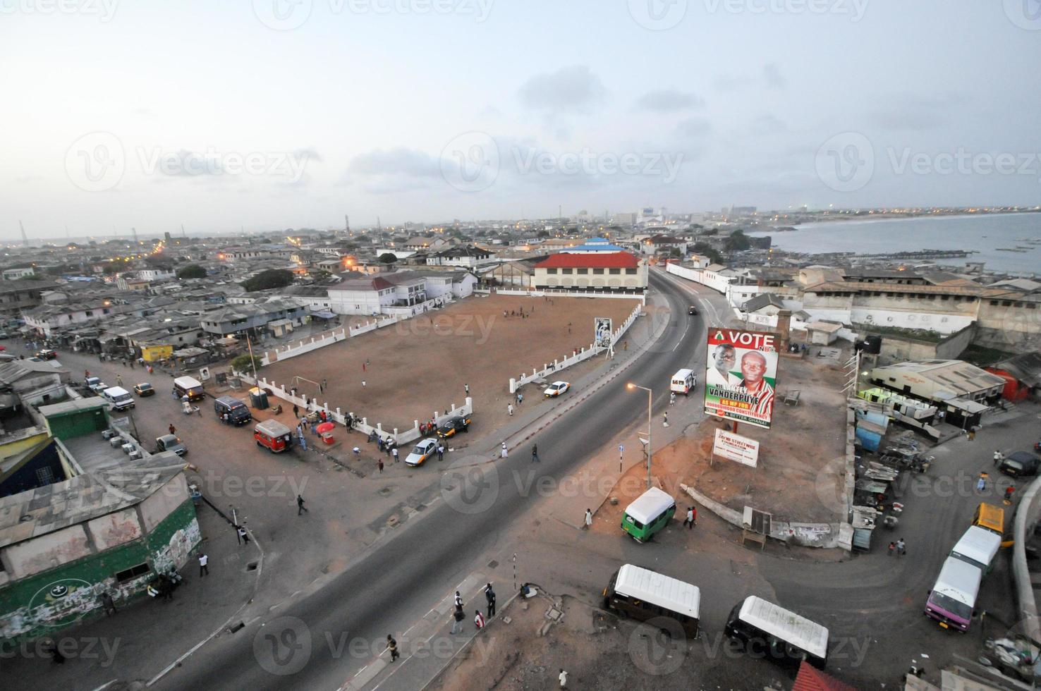 Panoramic View of Accra, Ghana photo