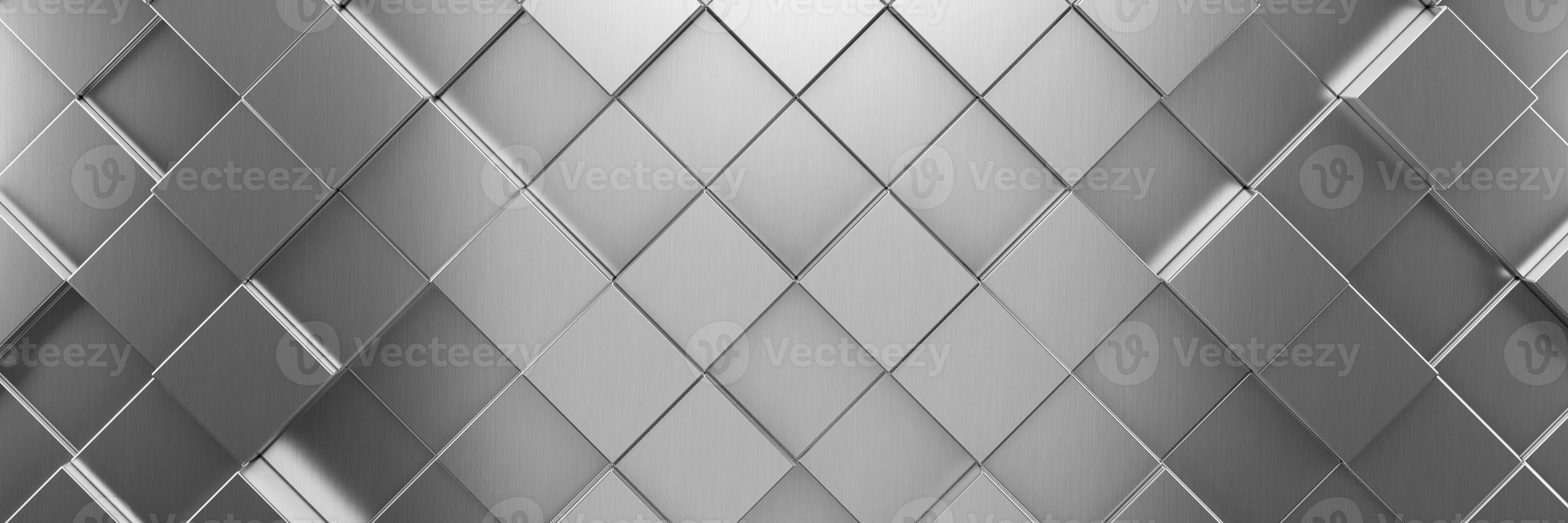 Futuristic and technological hexagonal background. 3d rendering photo