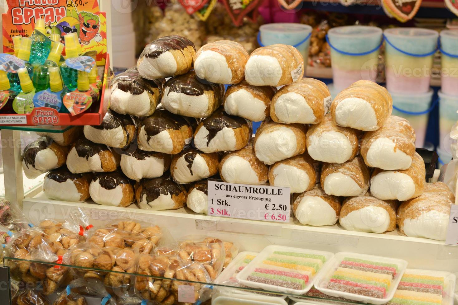 Christmas Market at Rathausplatz in Vienna, Austria photo