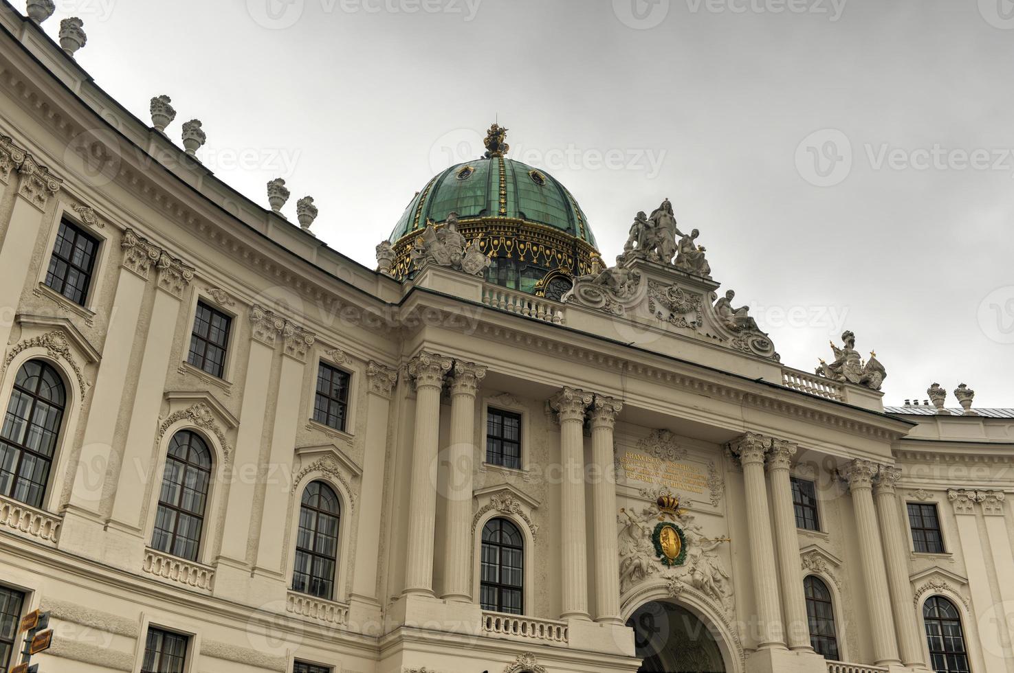 palacio de hofburg - viena, austria foto