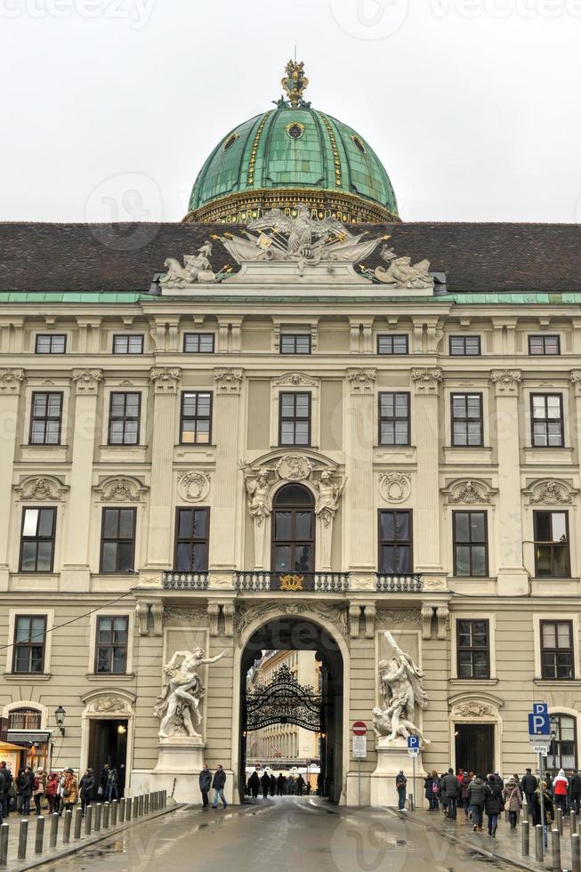 palacio de hofburg - viena, austria foto
