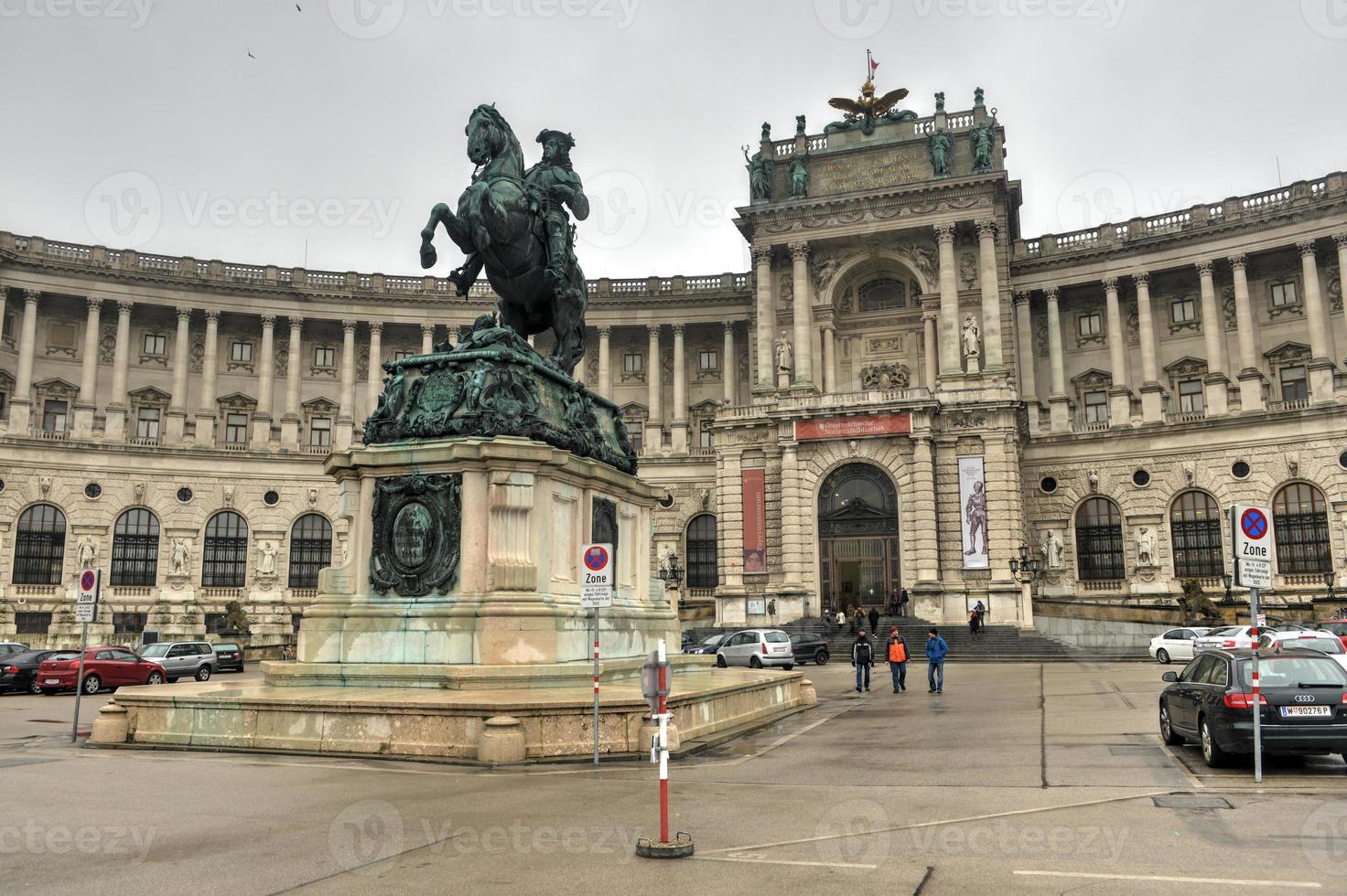 biblioteca nacional de austria - viena, austria foto