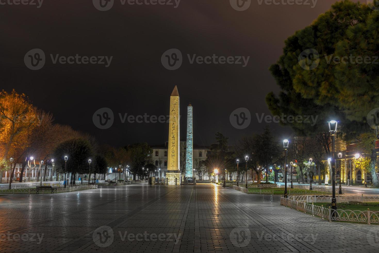 el obelisco de tutmosis iii, estambul, turquía. foto