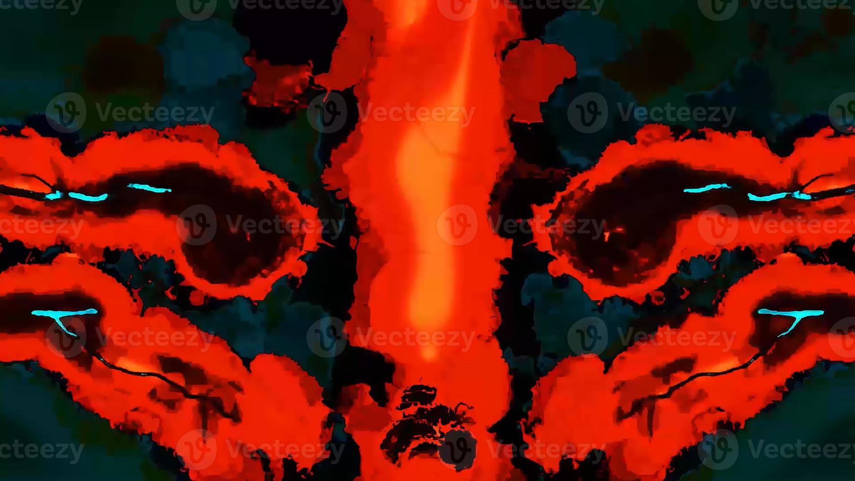 Digital Rendering Abstract Hot Fire Beautiful Background photo