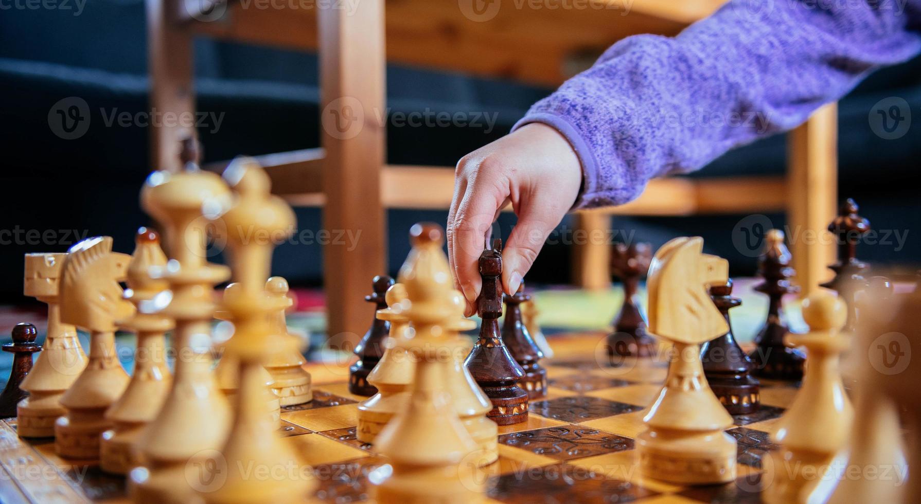 people playing chess photo