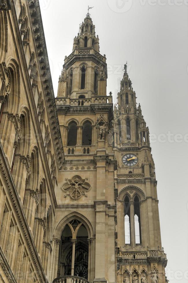 Rathaus Building in Vienna photo