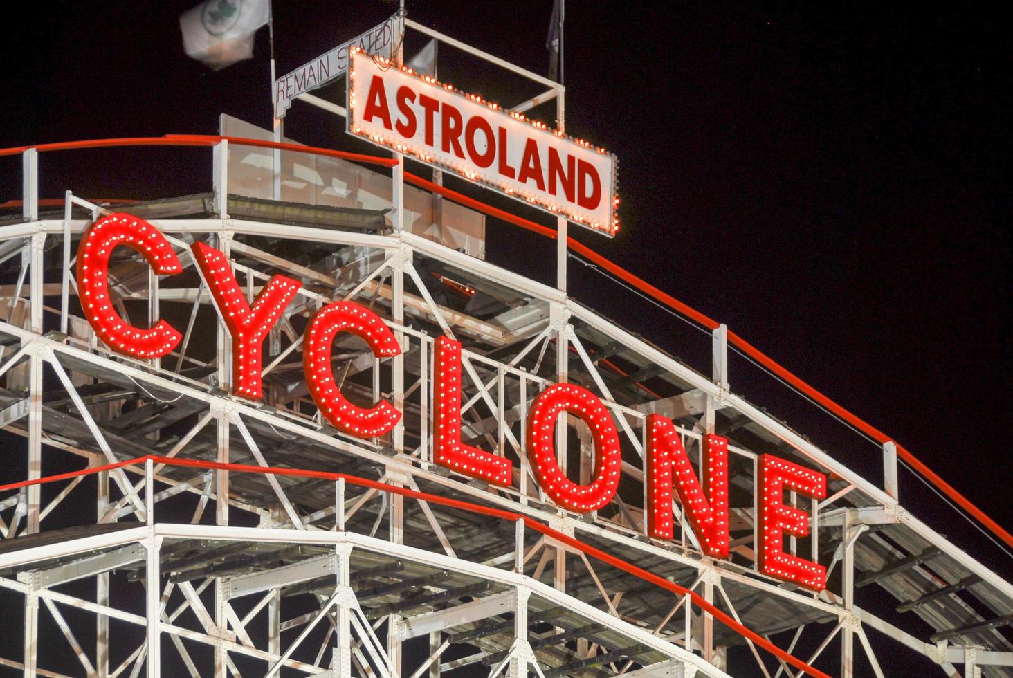 Cyclone Rollercoaster in Coney Island, Brooklyn, New York City, 2022 photo