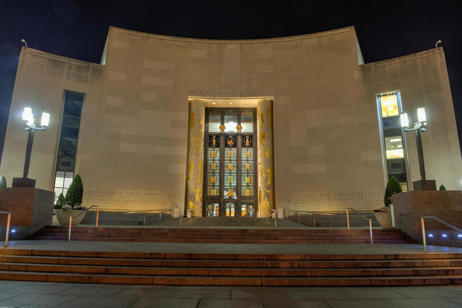Brooklyn Public Library in New York, 2022 photo