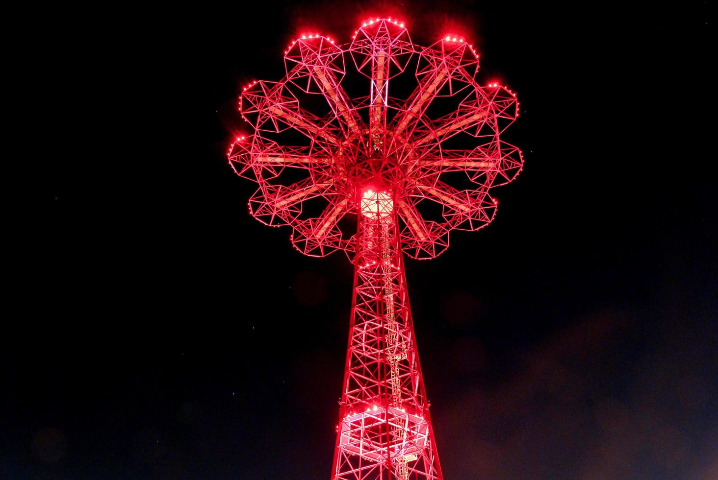 Parachute Jump, an abandoned historic landmark from Brooklyn's Coney Island. photo