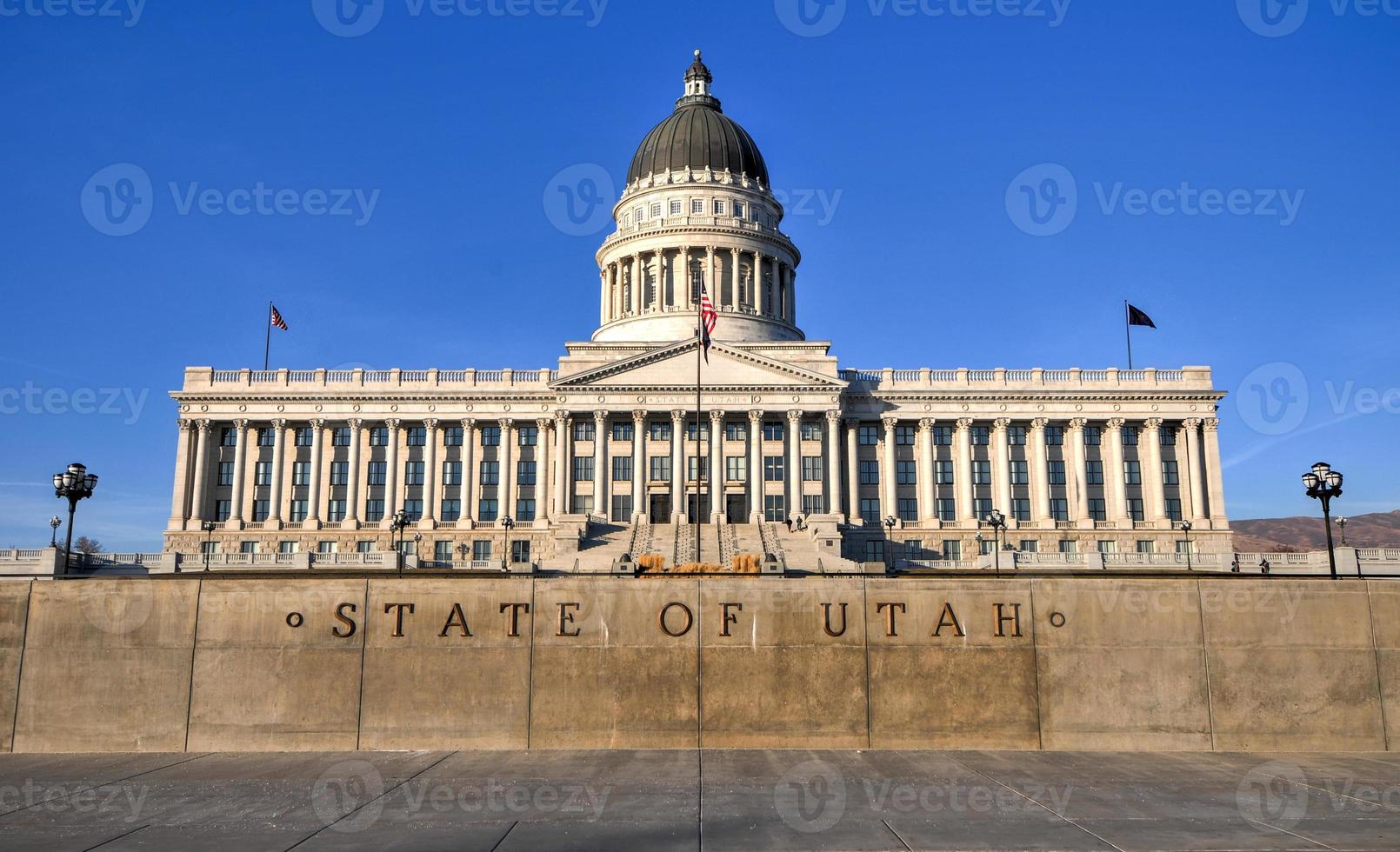 edificio del capitolio estatal, utah foto