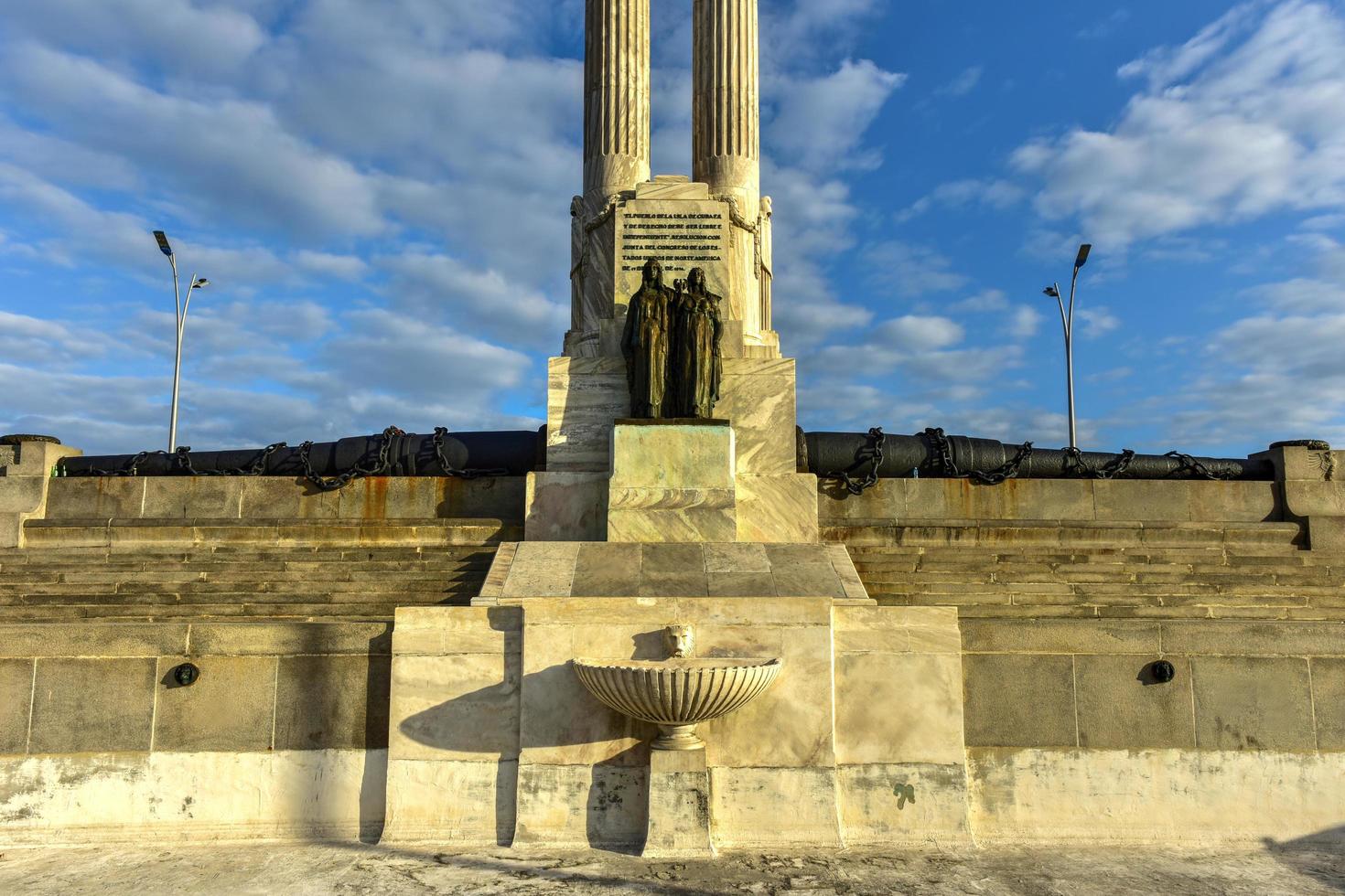 Monument to the victims of the USS Maine in Havana, Cuba, 2022 photo