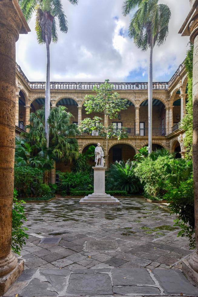 Palacio de los Capitanes Generales on Plaza de Armas square in Havana Vieja. It is the former official residence of the governors of Havana, Cuba, 2022 photo