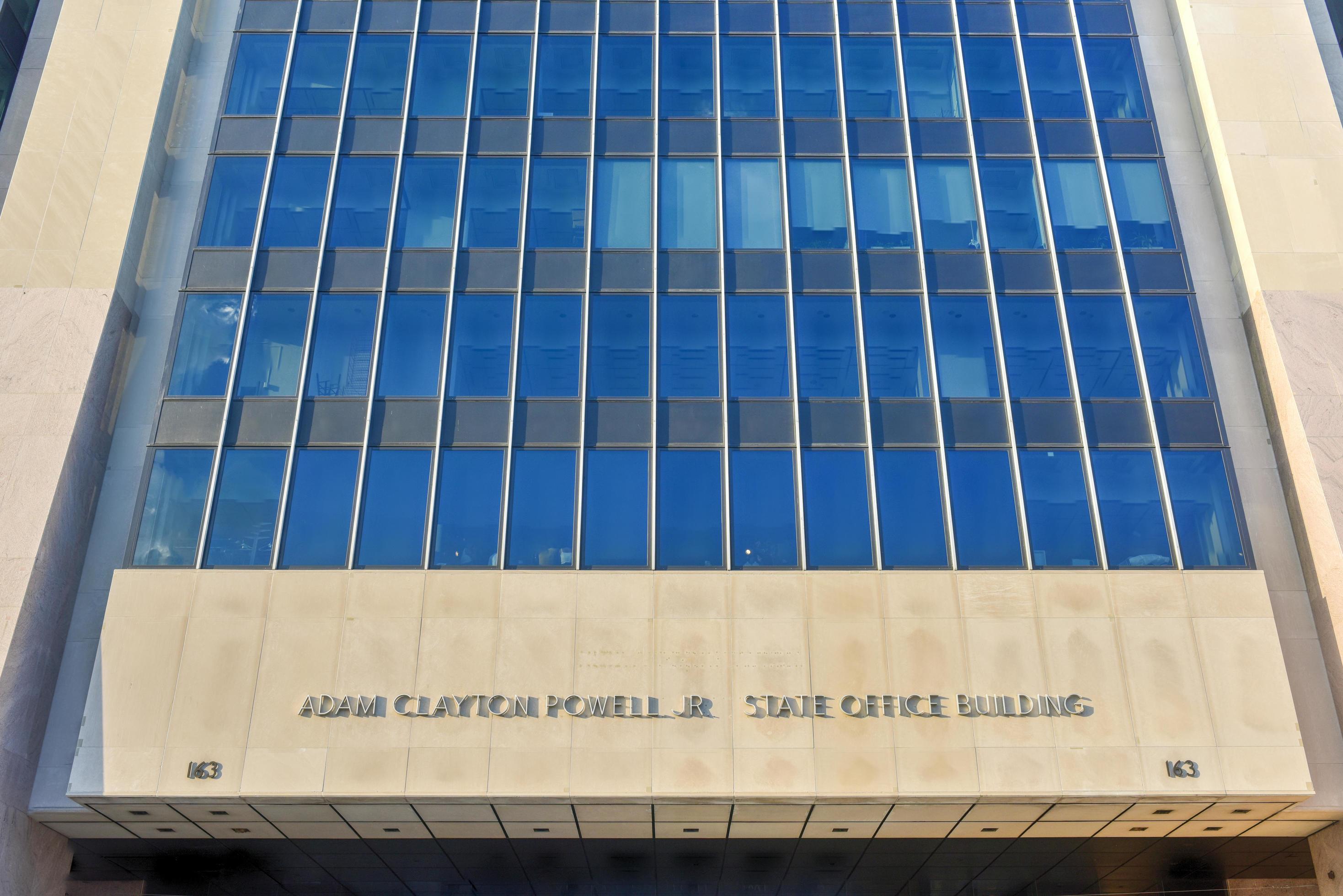 Adam Clayton Powell, Jr. State Office Building in New York. Adam Clayton  Powell, Jr. was an American politician and pastor who represented Harlem,  New York City, 2022 16676576 Stock Photo at Vecteezy