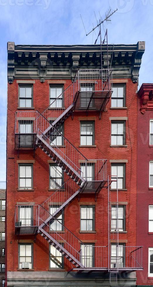 Walkup apartment building in Greenwich Village in New York City. photo